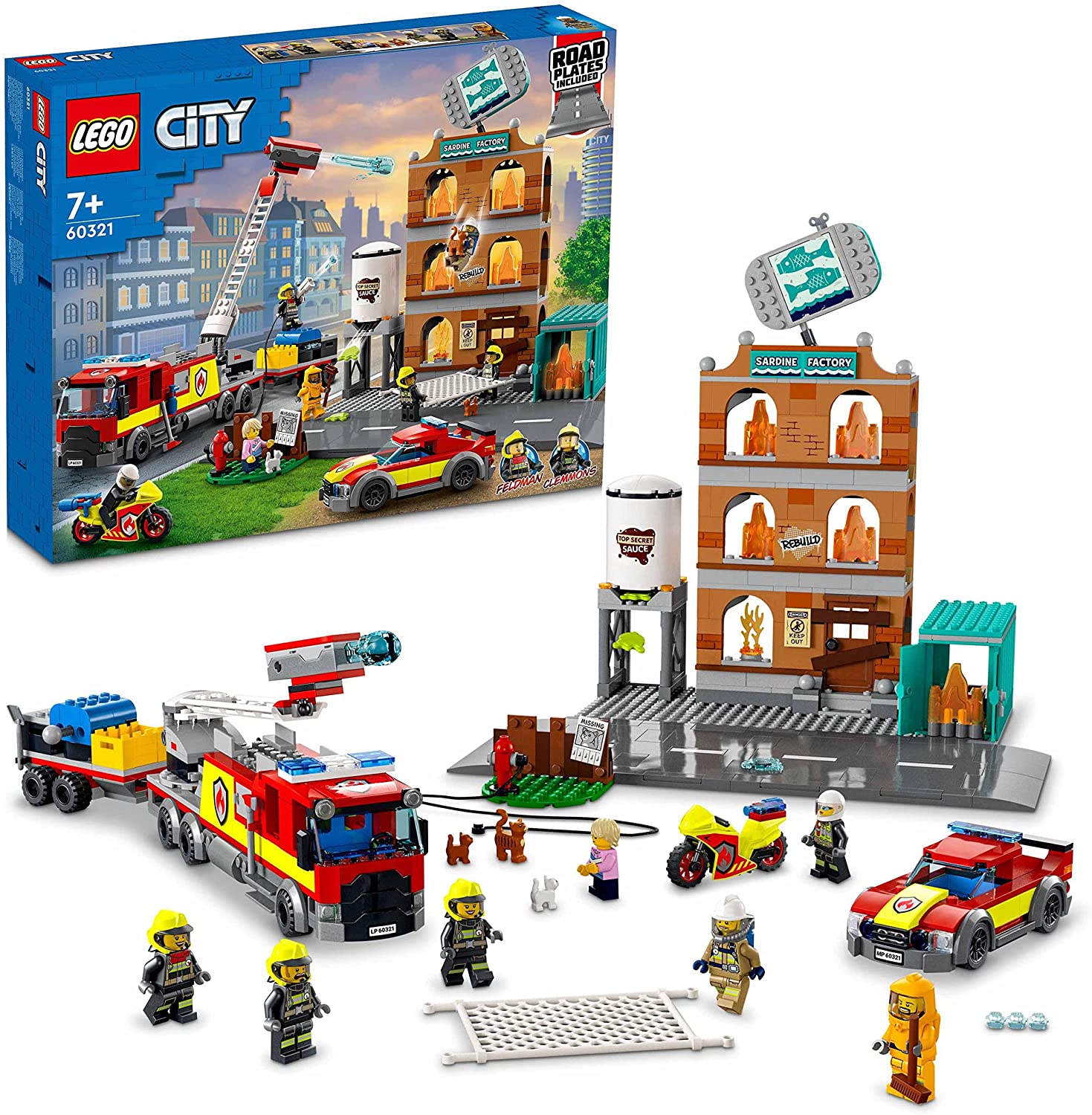 16ece52aa86d8cf4d4cb5f43e8212e9d Lego City Vigili del Fuoco - immagine 1