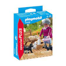 17213ff7cb3d43b60334276b4825d870 Playmobil Special Plus - Nonna con Gatti - immagine 1