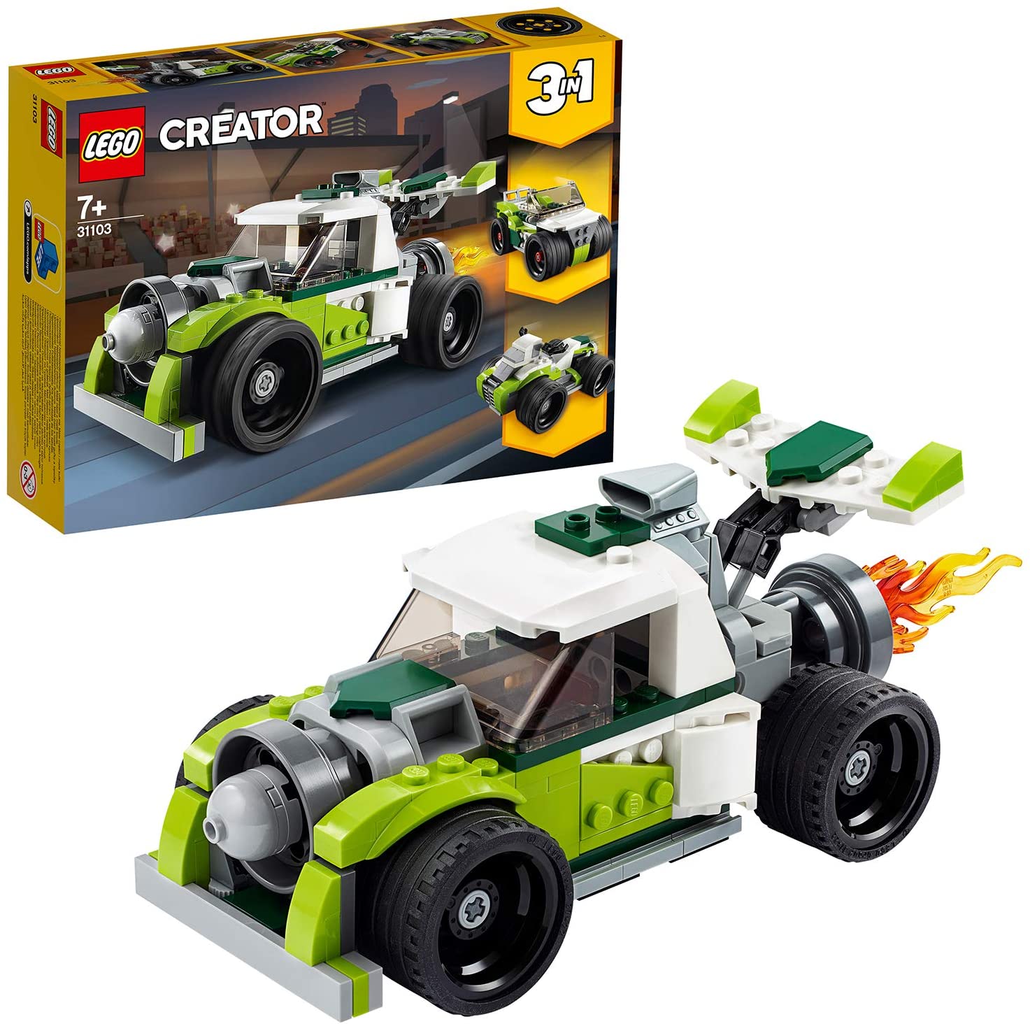 179bd4dde1c36401dd2caf3f3d59ca3c Lego Creator Razzo-bolide - immagine 1