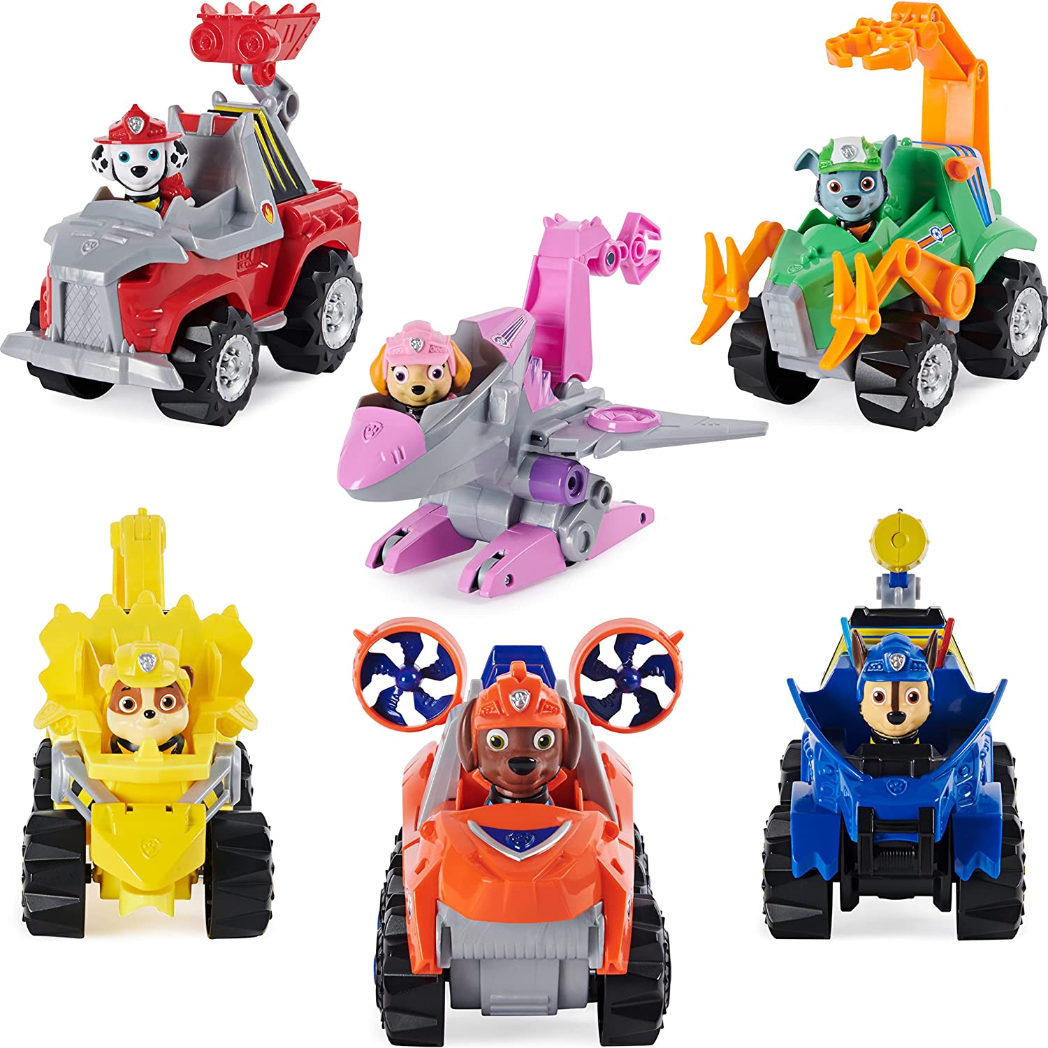 17e79e4b16dea43af8d8a9cb4fd98453 Paw Patrol Veicoli Tematizzati Dino - immagine 1