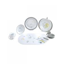 1875da9cd3db055bac33f1b7b1c7a62d Jane Set Pappa 10 Pz. Crockery con Piatto Termico Busybea - immagine 1