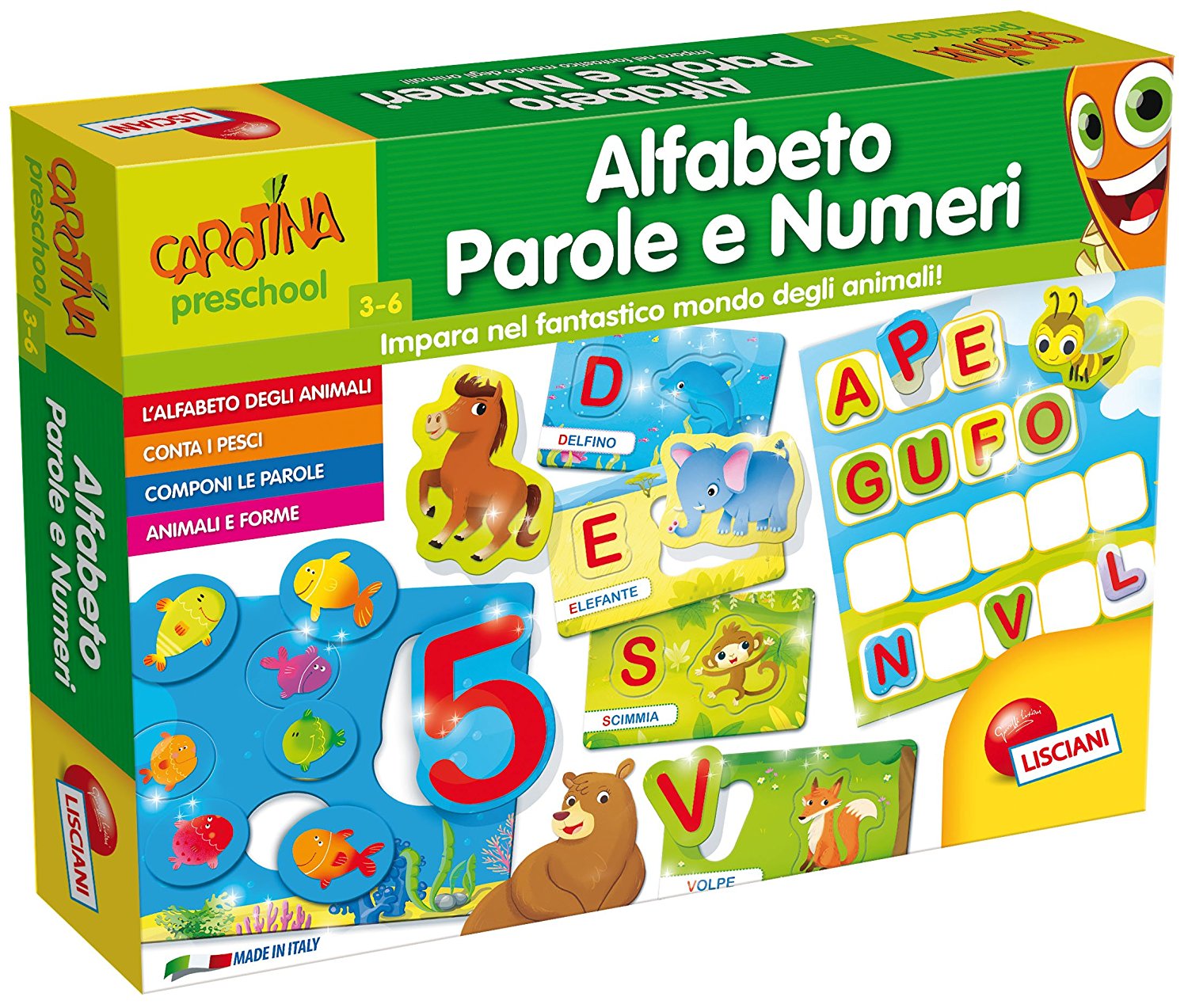 199198a80225a88c13400fc947e80e73 Carotina Maxi Alfabeto Parole e Numeri - immagine 1