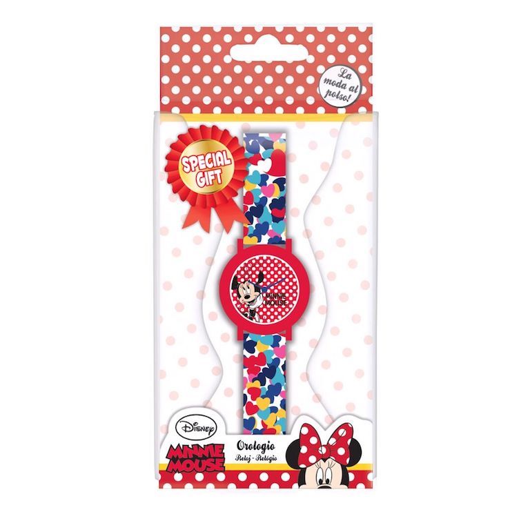 19bccbe3e89b927938252b52c4f81ee6 *Orologio Analogico Minnie - immagine 1