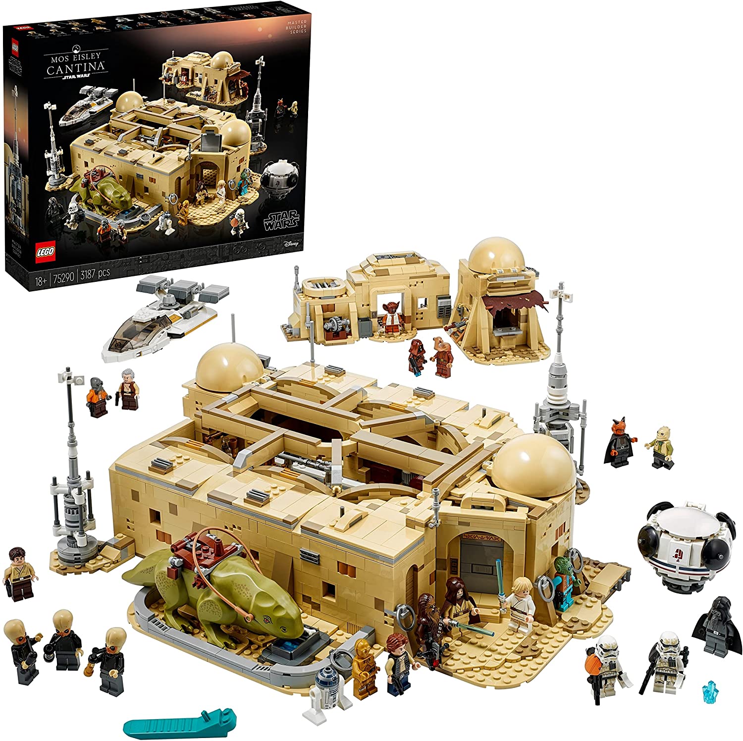 1a17c811011474cd482ab779d7f046a0 Lego Star Wars La Cantina di Mois Eisley - immagine 1