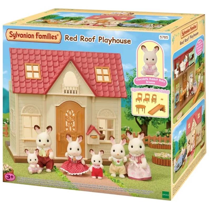 1a2a97550b8078789da20c056e91cc15 Sylvanian Families Casa con Tetto Rosso - immagine 1