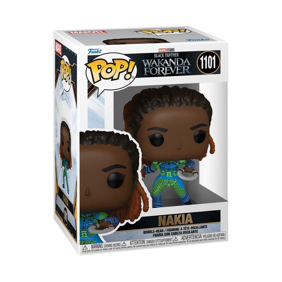 1a615cd77b8d71eb6c53e19b8f02010f FUNKO POP WAKANDA FOREVER - BLACK PANTHER - NAKIA - immagine 1