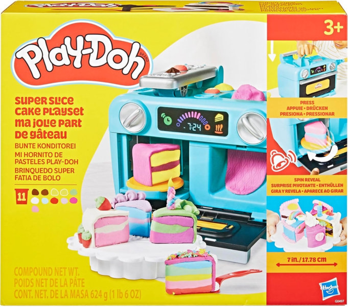 1ae8448104bf9fa095622d68fbba2d8f Play Doh Playset Torta Fantasia - immagine 1