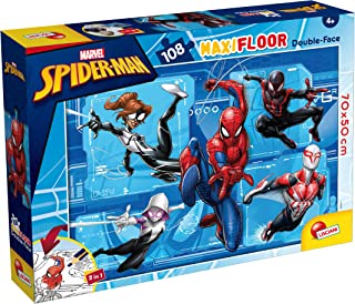 1ba61e337276479c8dd67abac1b53076 Puzzle Lisciani Double Face MAXI 108 pz Spiderman - immagine 1