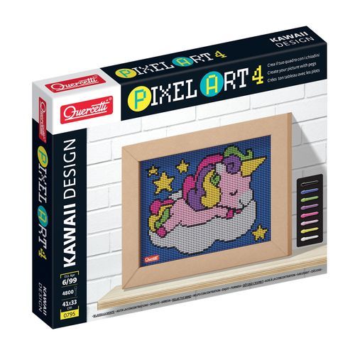1bcf2bffa87be6962a87d3829d332e24 Quercetti Pixel Art 4 Kawaii Design - Unico - immagine 1