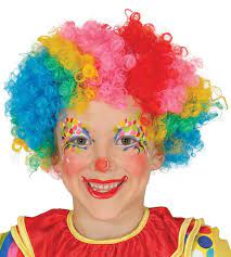 1de295b7963baf45f1a9218dbd54d822 Guirca Parrucca Clown Bambino - immagine 1