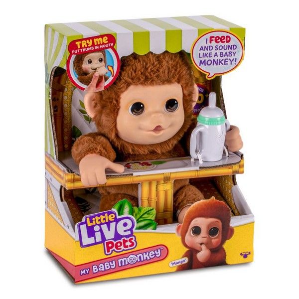 1e094d53ad96ceb847851bc94d88e94e Little Live Pets Mango la Scimmietta - immagine 1