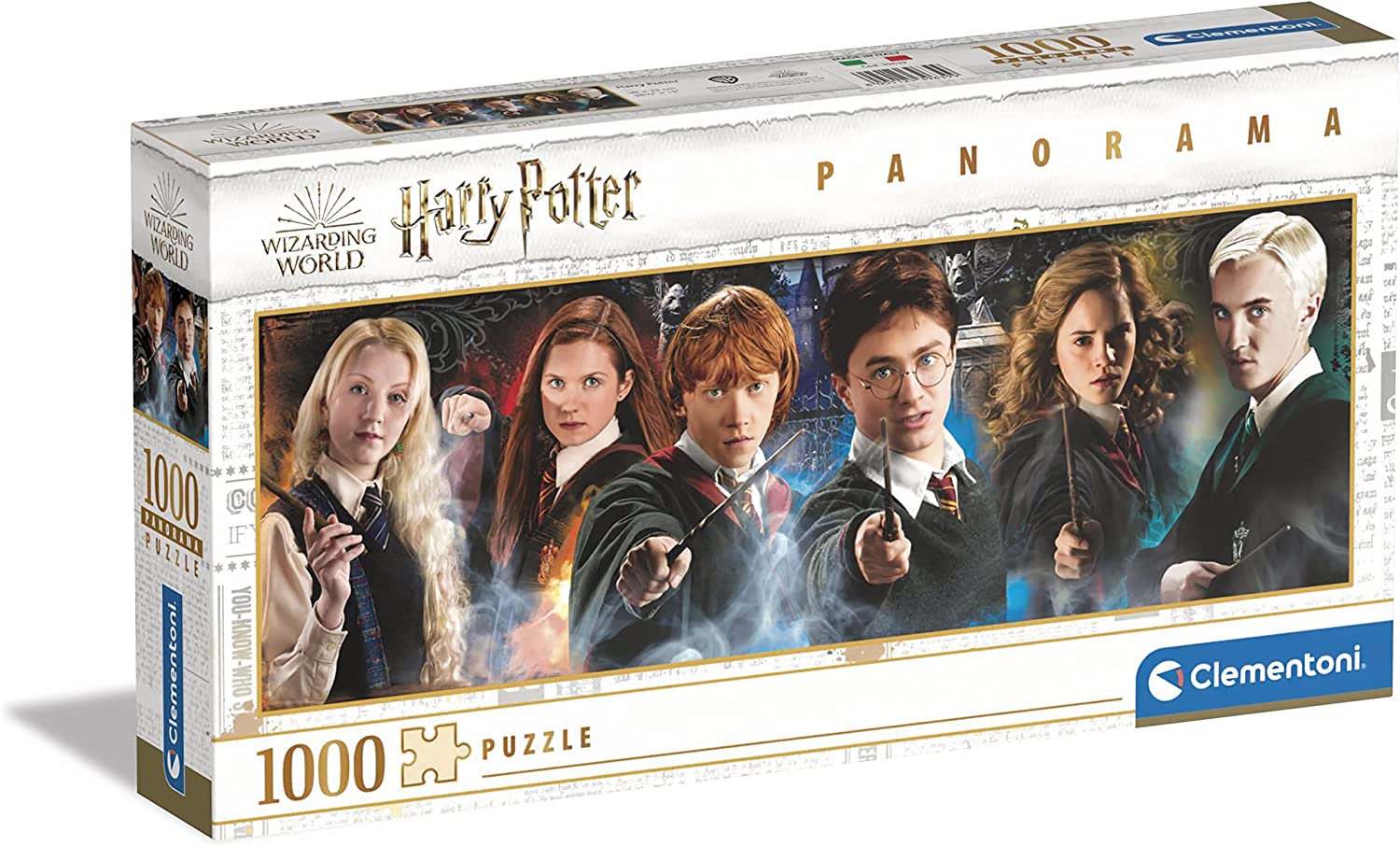 1e8a517ca0521bb7f040cd307740a1a6 Clementoni Puzzle 1000 Pz. Panorama Harry Potter - immagine 1