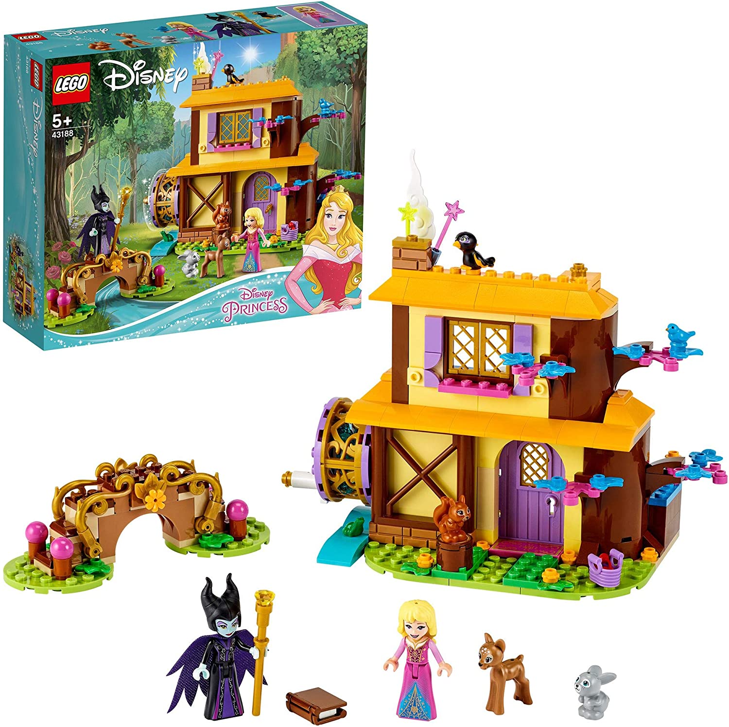 1f2d184772910c400222f180701887e2 Lego Disney Princess La casetta nel bosco di Aurora - immagine 1