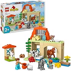 1f73ee38cb9dd69d90a2d516b061d17b Lego DUPLO Town Cura degli animali di fattoria - immagine 1