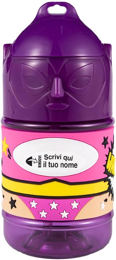 1fa9c4176242feaddc2e0be23daa437f GENERICA VIOLA - BORRACCIA SUPER EROI - immagine 1