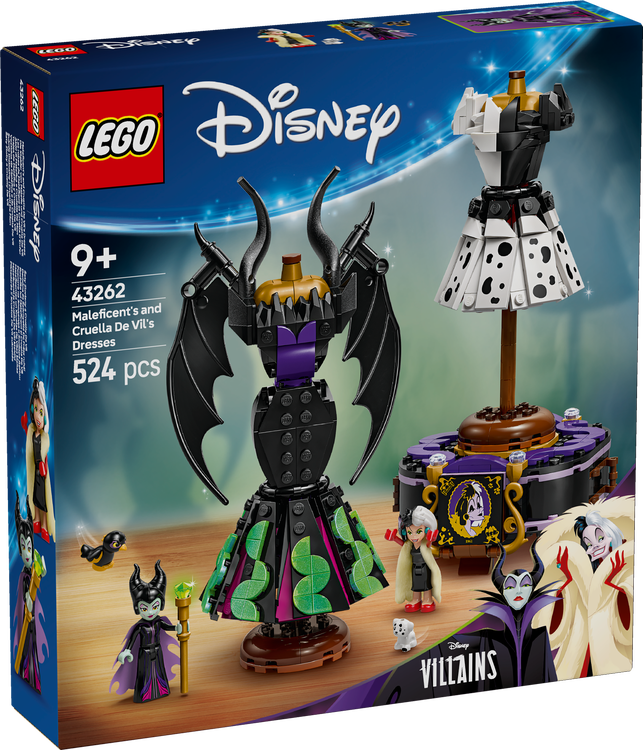 20513d99e38f7c835e59ebd6847dd019 Lego Disney Classic Abiti di Malefica e Crudelia De Mon - immagine 1