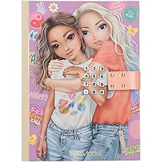 207ce8198c0cb941ae23d6234f1d6a10 TOPModel agenda con codice segreto e musica GIRL POWER - immagine 1