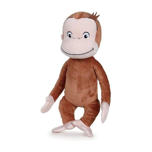 215b01c472a80e7b8920a2198bc21d28 Curioso come George Peluche Cm. 50 - immagine 1