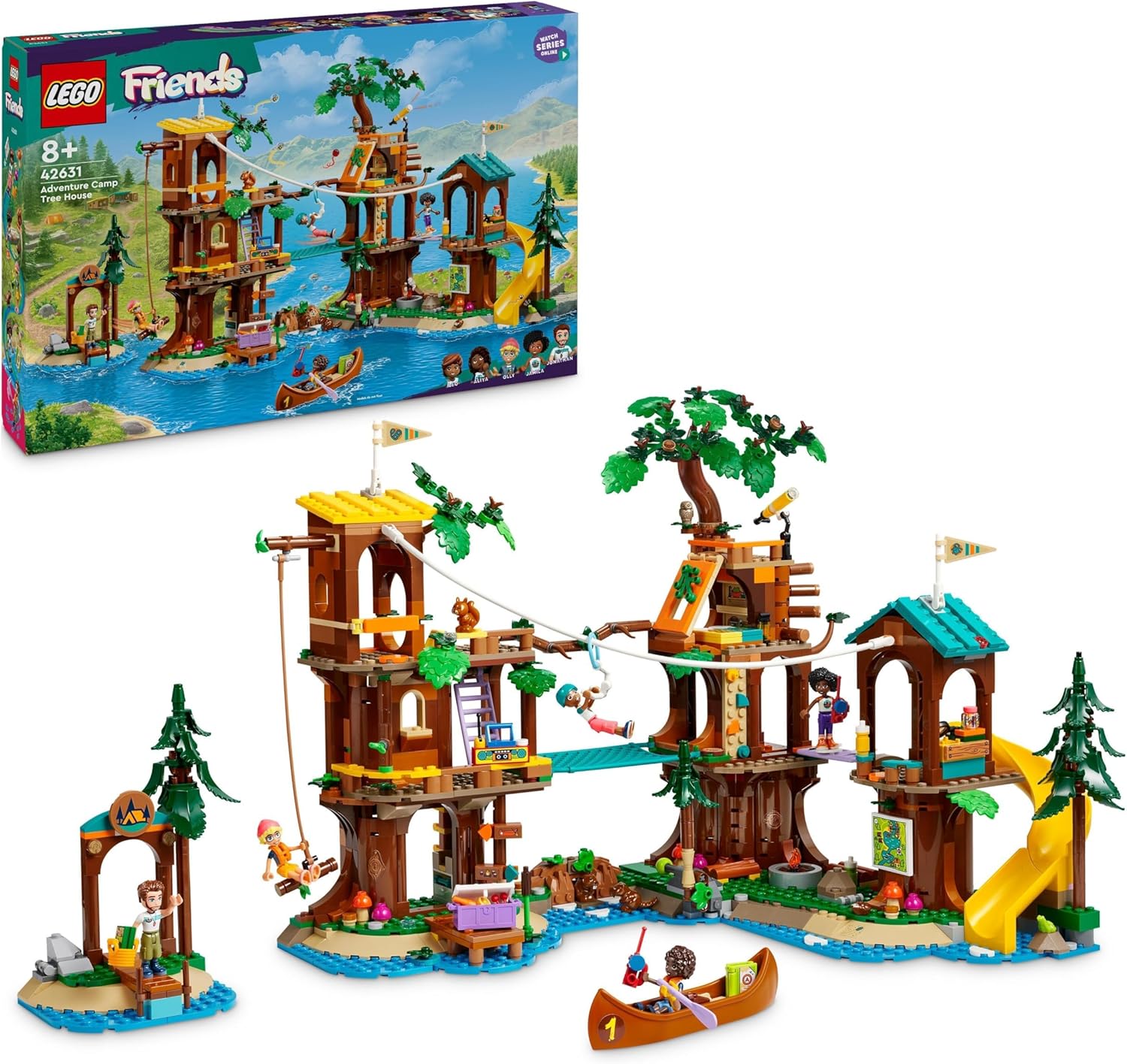 225cac5b4334a3051bc72ffa3a68782a Lego Friends La casa sull’albero al campo avventure - immagine 1