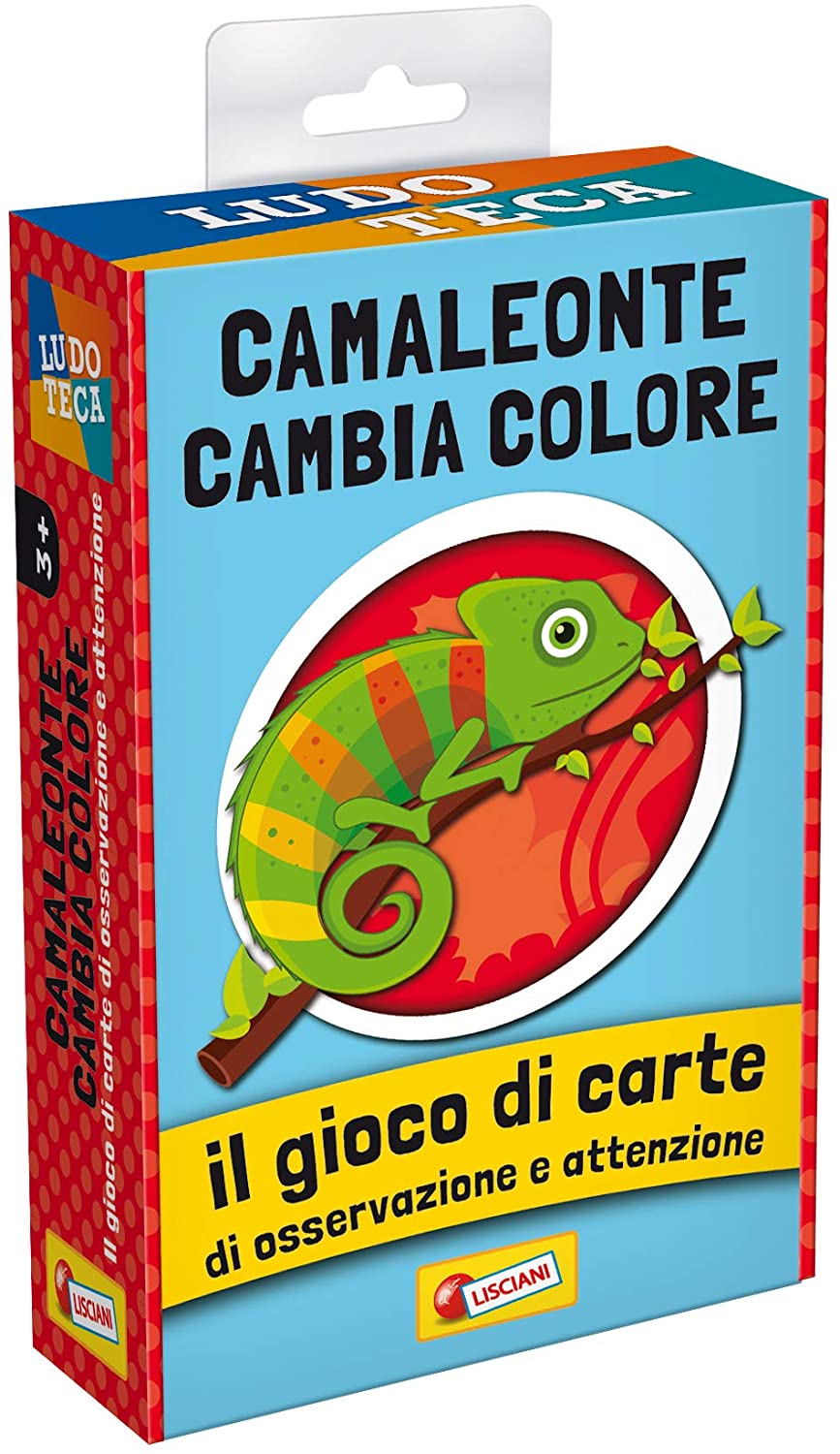 22a3267ba4bb97508e73b0da196ca3cc Lisciani Le Carte dei Bambini - Camaleonte cambia colore - immagine 1
