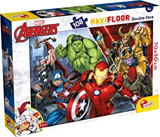 22bddcfaa83862fb8df9e5fdd4292b87 Puzzle Lisciani Double Face MAXI 108 pz Avengers - immagine 1