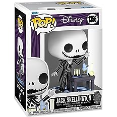 232d6f709e11397f5ddba88c5bd6ee89 FUNKO POP Disney: The Nightmare Before Christmas 30th - Jack (lab) - immagine 1