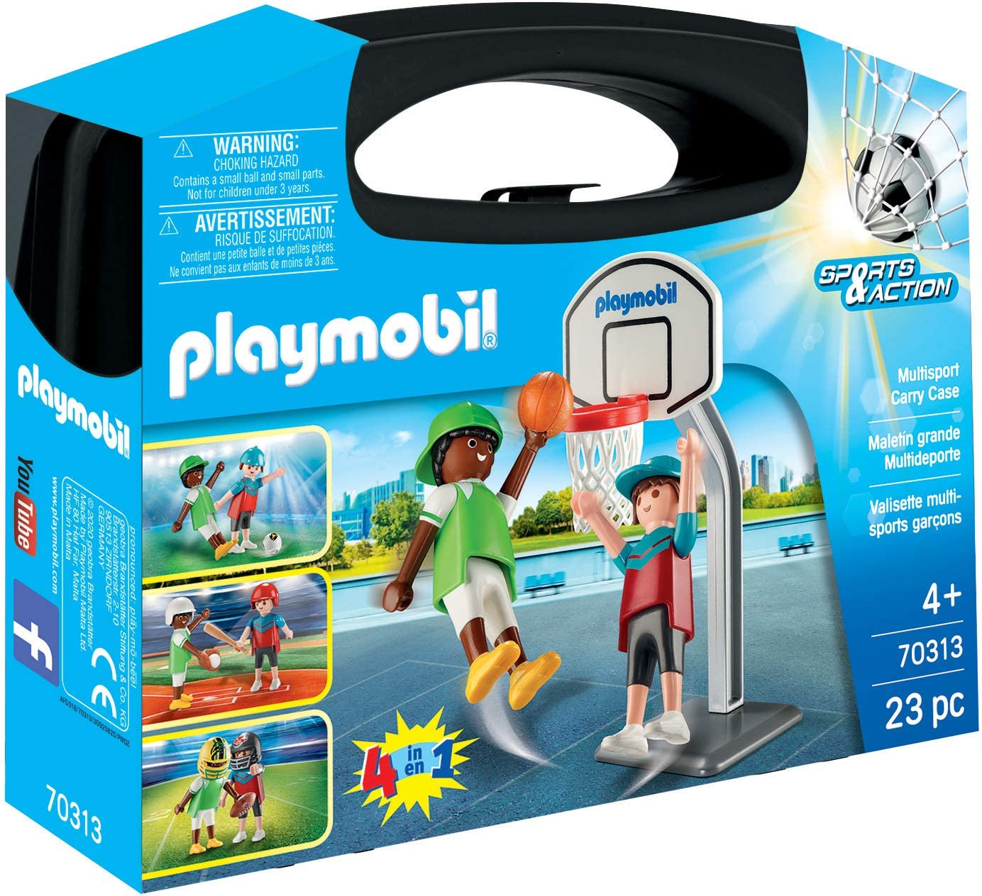 239b8f0bf1a8883000ded4d46793730d PLAYMOBIL CARRYING CASE MULTISPORT - immagine 1