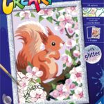 Ravensburger CreArt Serie D - Scoiattolo glitter