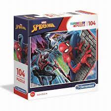 2423871126aa13f593d256d3effce1f4 Clementoni Puzzle 104 Pz. Square Box Spiderman - immagine 1