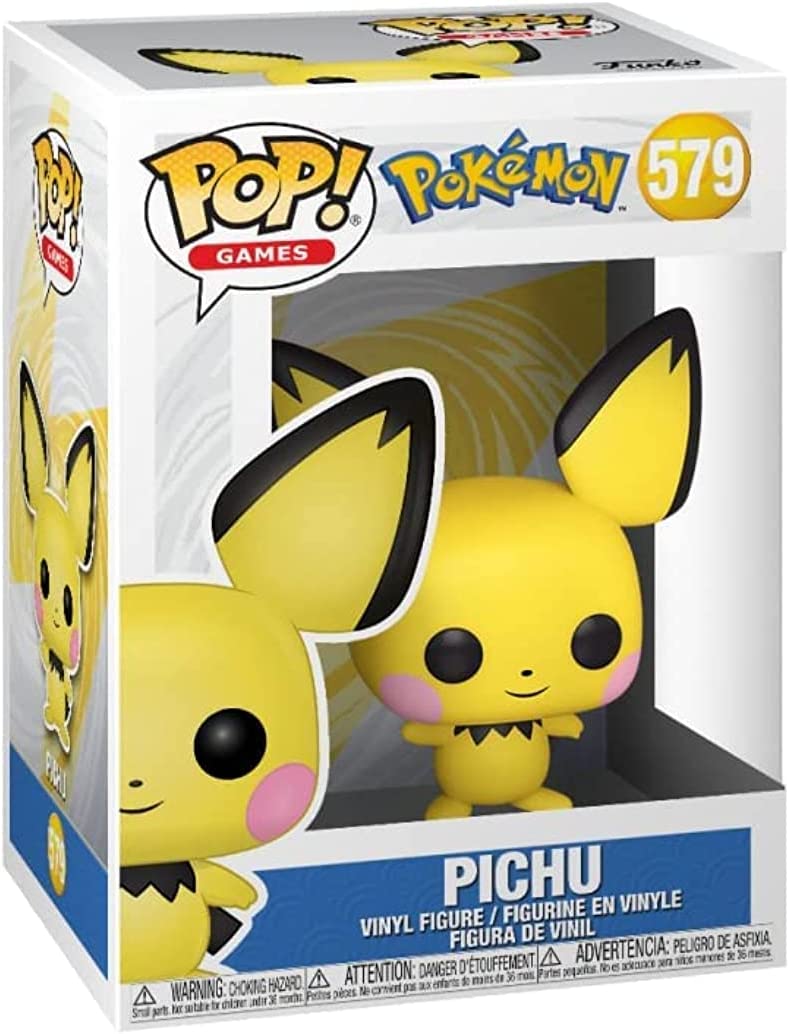 2456700f6ae23fb3f09dcd854072e6f0 FUNKO POP Games: Pokemon- Pichu (EMEA) - immagine 1