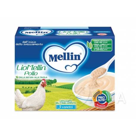 2466a2c78bd2e1206edd36491b62b5a2 Mellin Liofilizzato gr.10x3 - Pollo - immagine 1