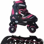 Garlando Pattini 2 in 1 Fucsia Mis S