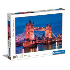 24e4bd922593ca38a3f11b585999baa3 Clementoni Puzzle 1000 Pz. Tower Bridge - immagine 1