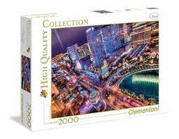 24e6f2a713745df63fdd9f213d31141c Clementoni Puzzle 2000 Pz. Las Vegas - immagine 1