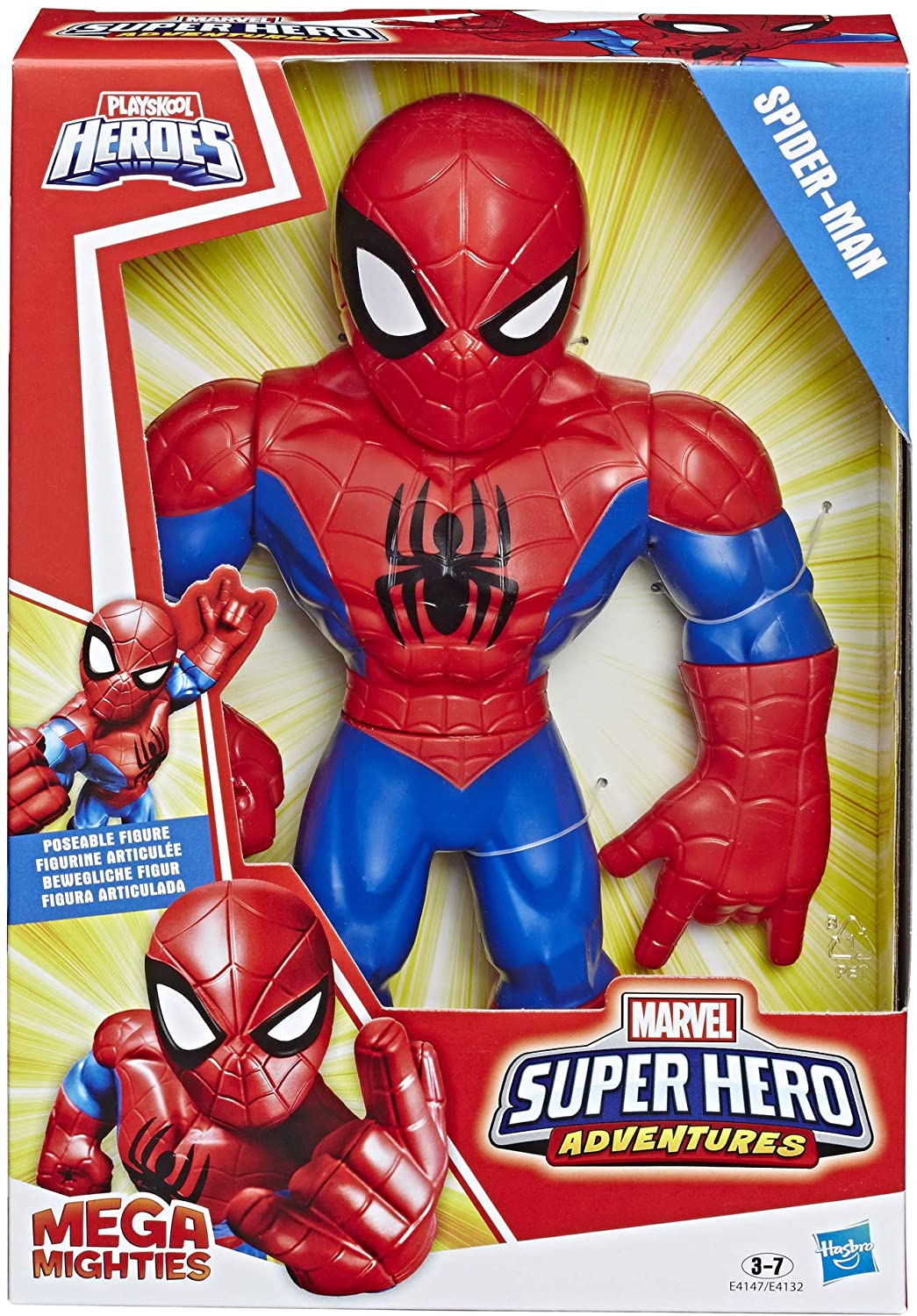 25892d166e5435b38faa46e42a7d98e6 Mega Mighties Avengers Pers. Cm. 25 Spider Man - immagine 1