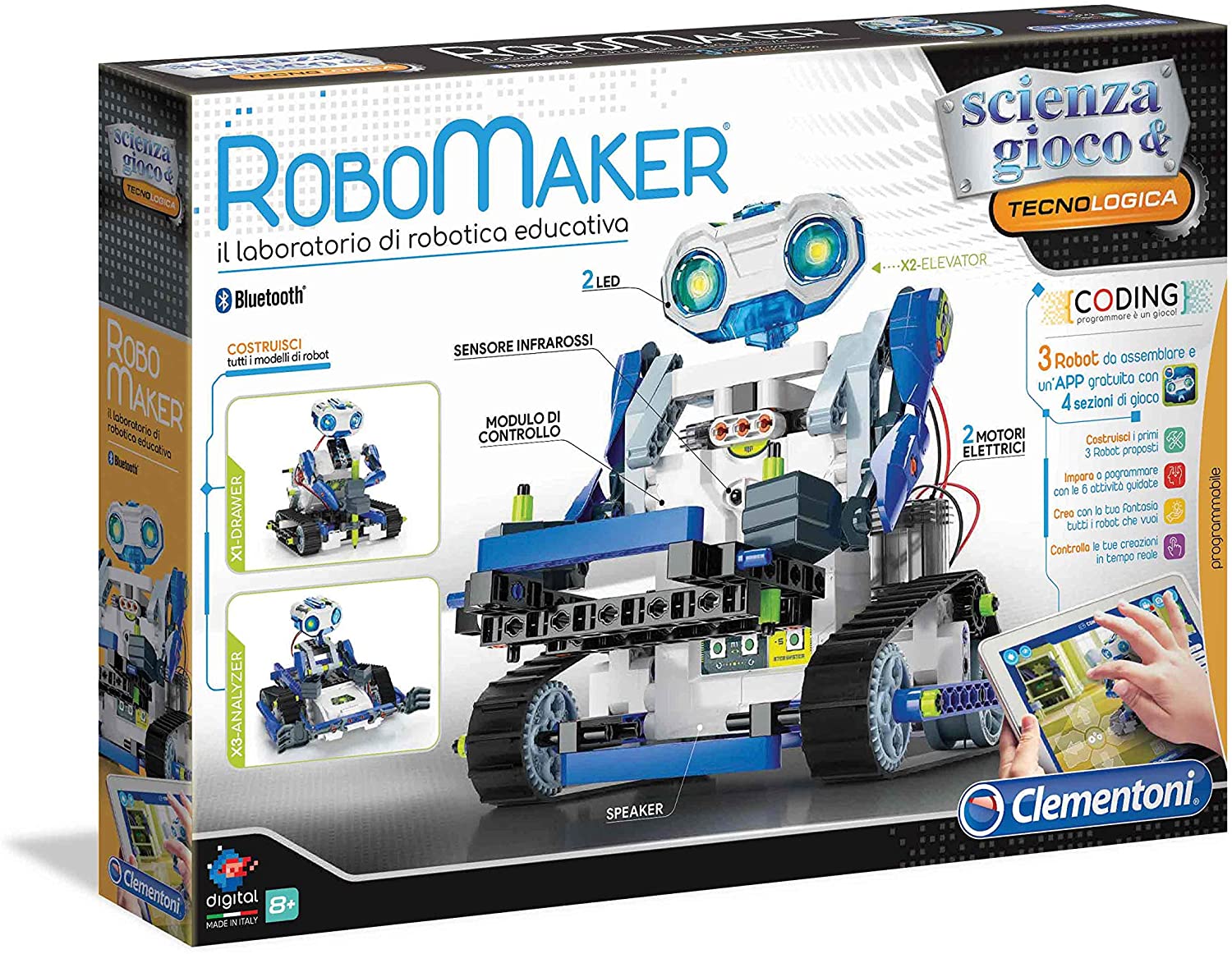 25bbd4e0f68d008c9f3ea803a7141b16 Clementoni Robomaker - immagine 1