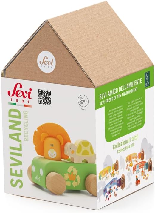 25f70c5f43d4bbaefe77559d21a736aa Seviland Raccolta Rifiuti (18pz+ casetta) - immagine 1