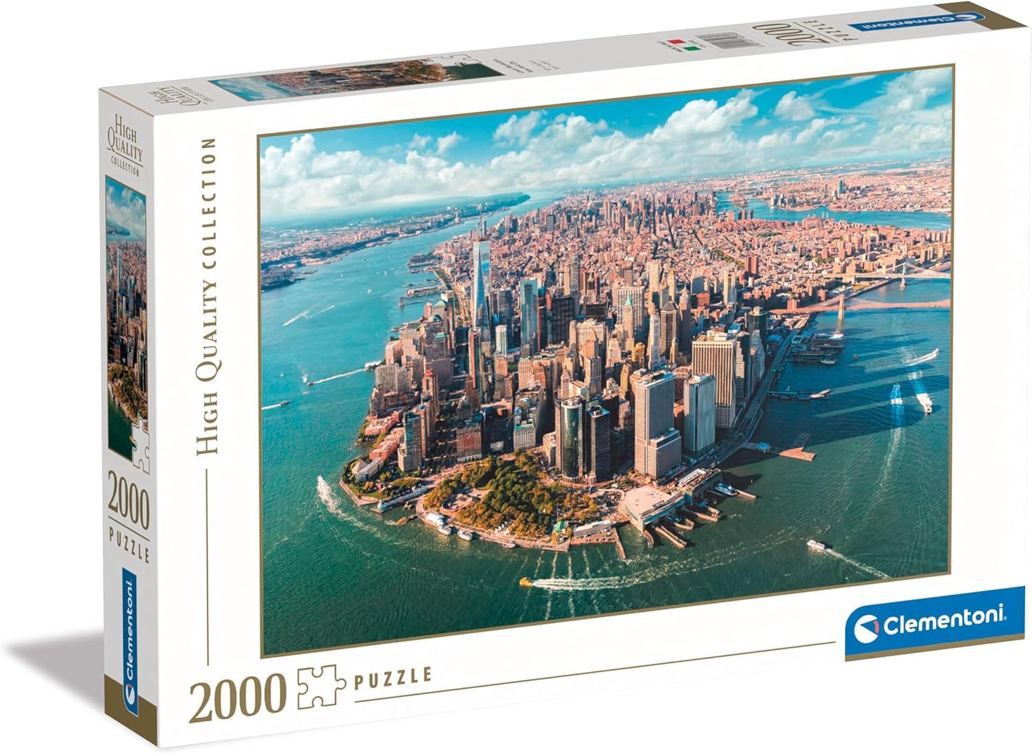 26b1b80b09320d32740f69bcdd1fb96d Clementoni Puzzle 2000 Pz. HQC Lower Manhattan, New York - immagine 1
