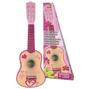 26f82fc1f0930055dcf09ca4e3a6e0cb Bontempi Chitarra Classica in Legno Girl (l. 55 cm) - immagine 1