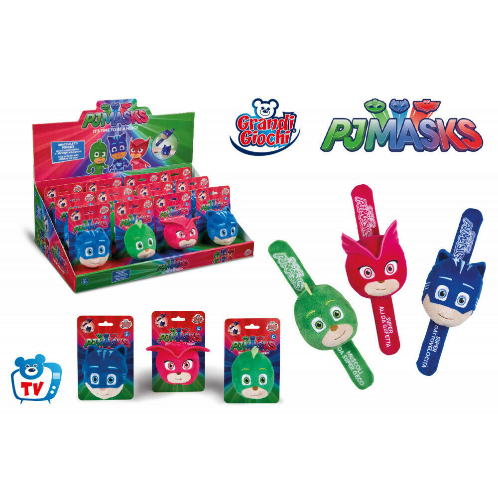 2736f2ce68ea7cd6aacfe382e645ad26 *Zookies Bracciale Pj Masks ass - immagine 1