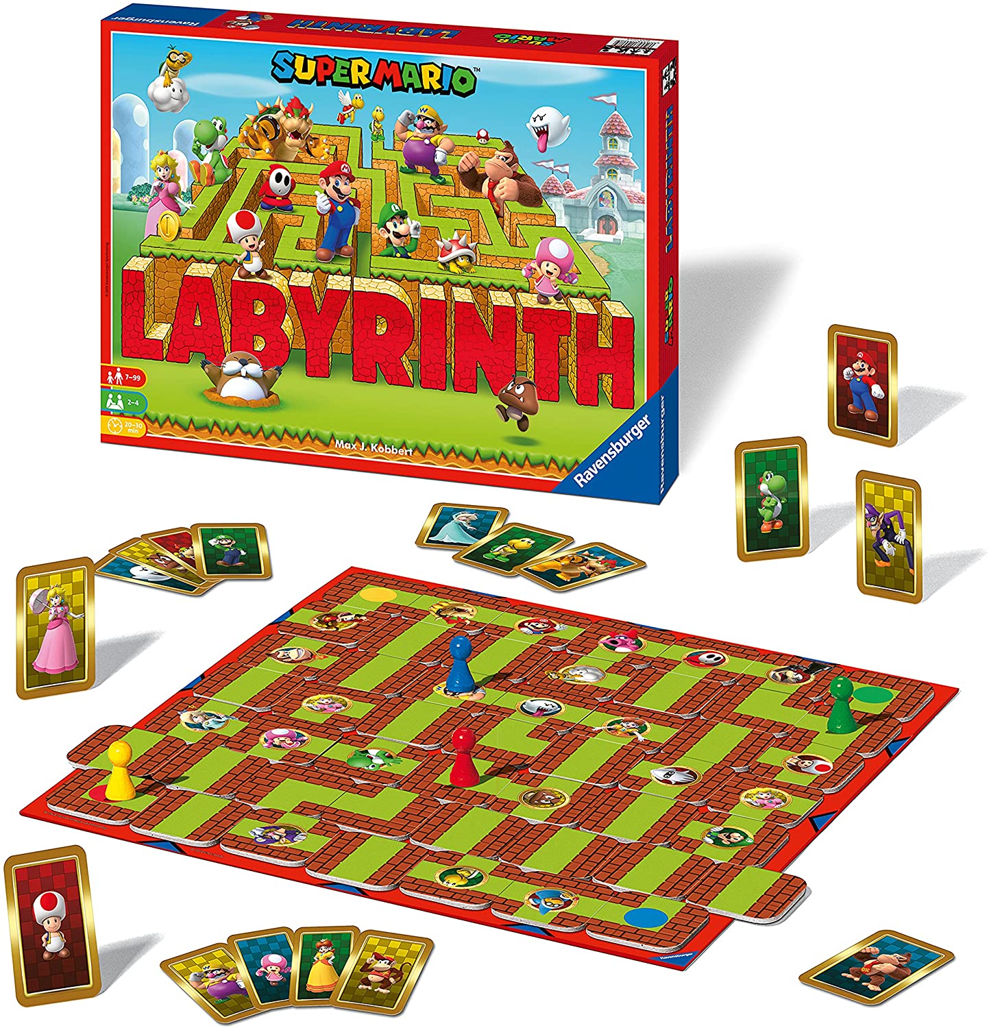 28186b99b56059636ad9881abcc412a7 Ravensburger Labirinto Magico Ed. Super Mario - immagine 1