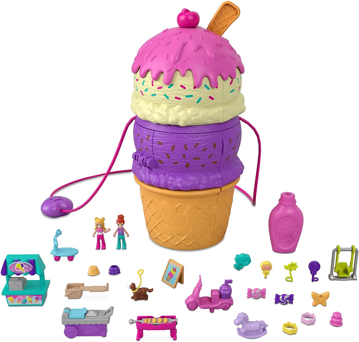 28236bbbb2d261aa0dfb0c1722ca7d69 *Polly Pocket Borsette Twist Ass - immagine 1