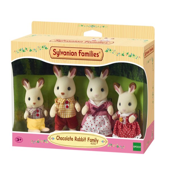 282a79b7a745cdab71b2a0cc86e053ff Sylvanian Families Famiglia Coniglio Cioccolato - immagine 1