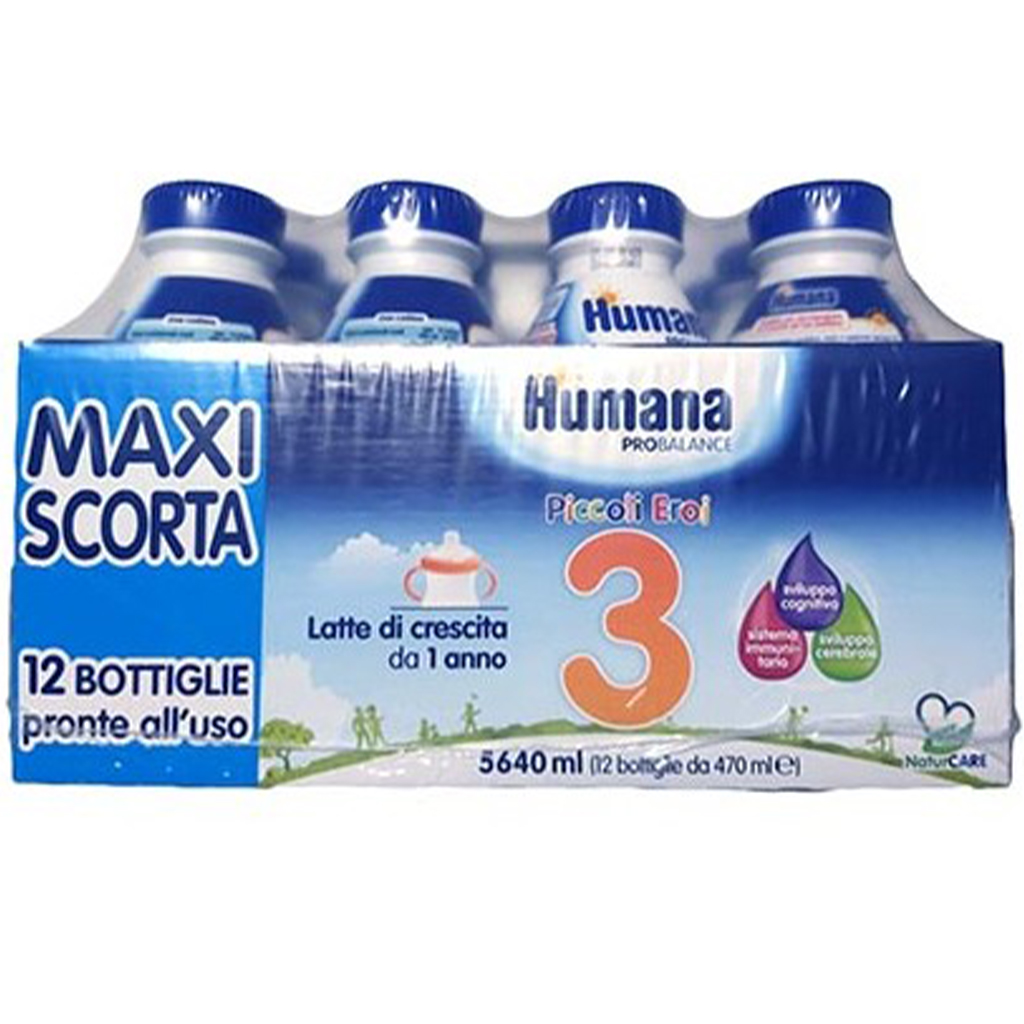 2880b29f3081aadccd856b30e5f868d9 Humana 3 Liquido Multipack ml.470x12 - immagine 1