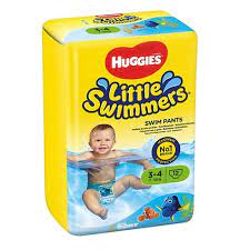 2893cfef5e1d0105fff3d0aacd62ab5c Huggies Pannolini Little Swimmers Mis.M 7-15 Kg. Pz.12 - immagine 1