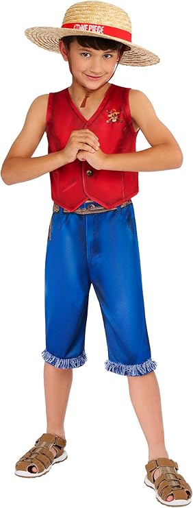 28a0ff4cda4e1b0b3daeb844744633a6 Rubie's Costume Luffy One Piece - immagine 1