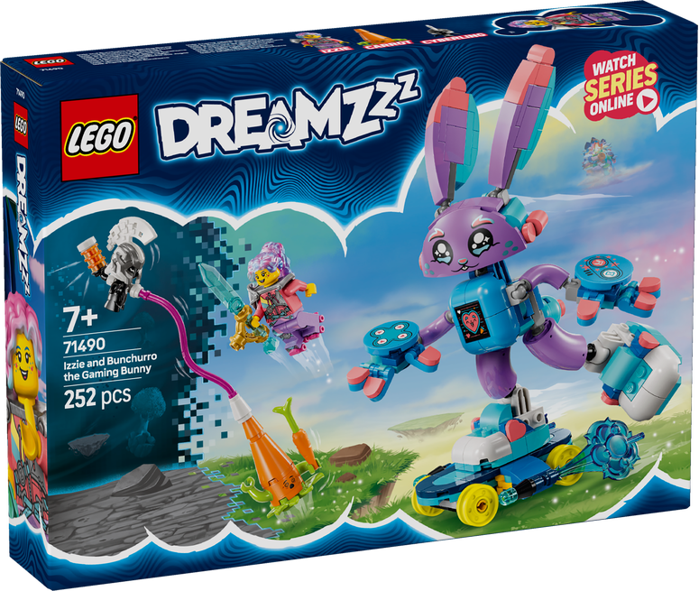 28e62e9f650c9e4e1e35f28b1447186b Lego DREAMZzz Izzie e il coniglietto del gaming Bunchurro - immagine 1