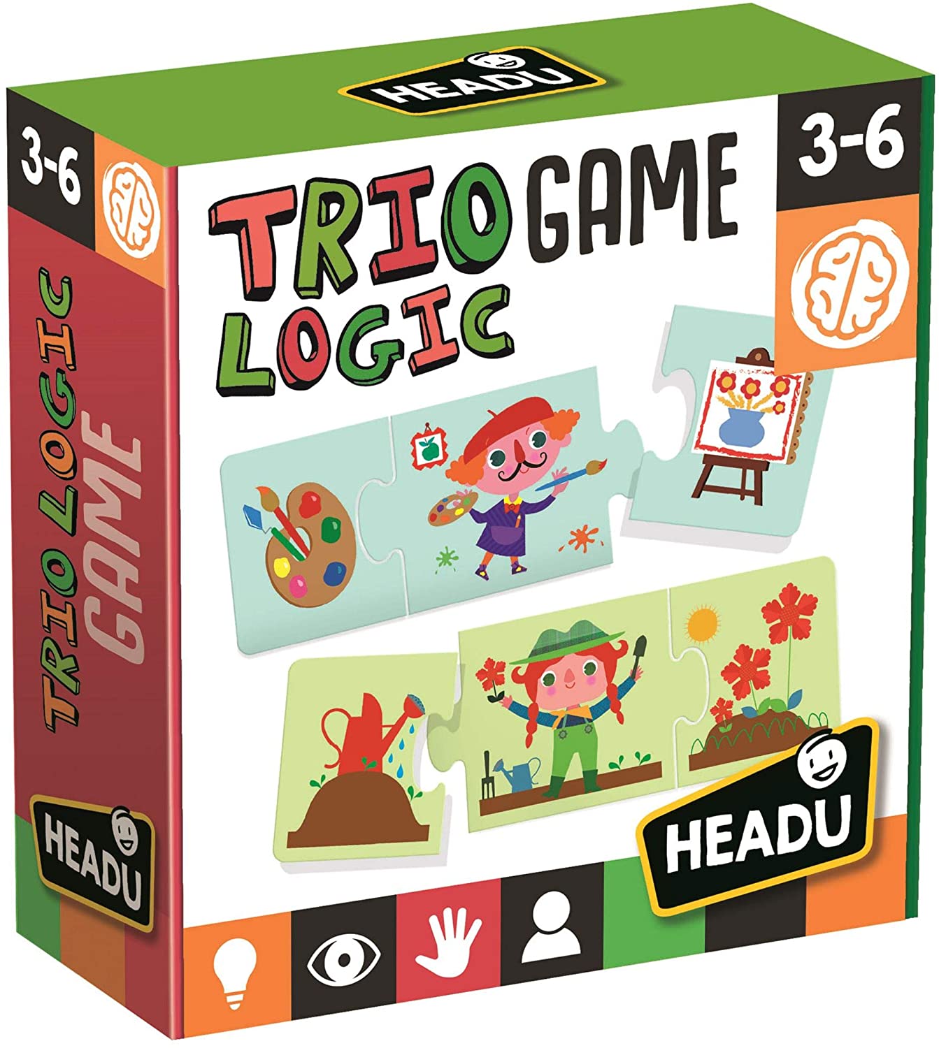 28eeb726f61be38ae9bbb078cff28066 Headu Trio Logic Game - immagine 1