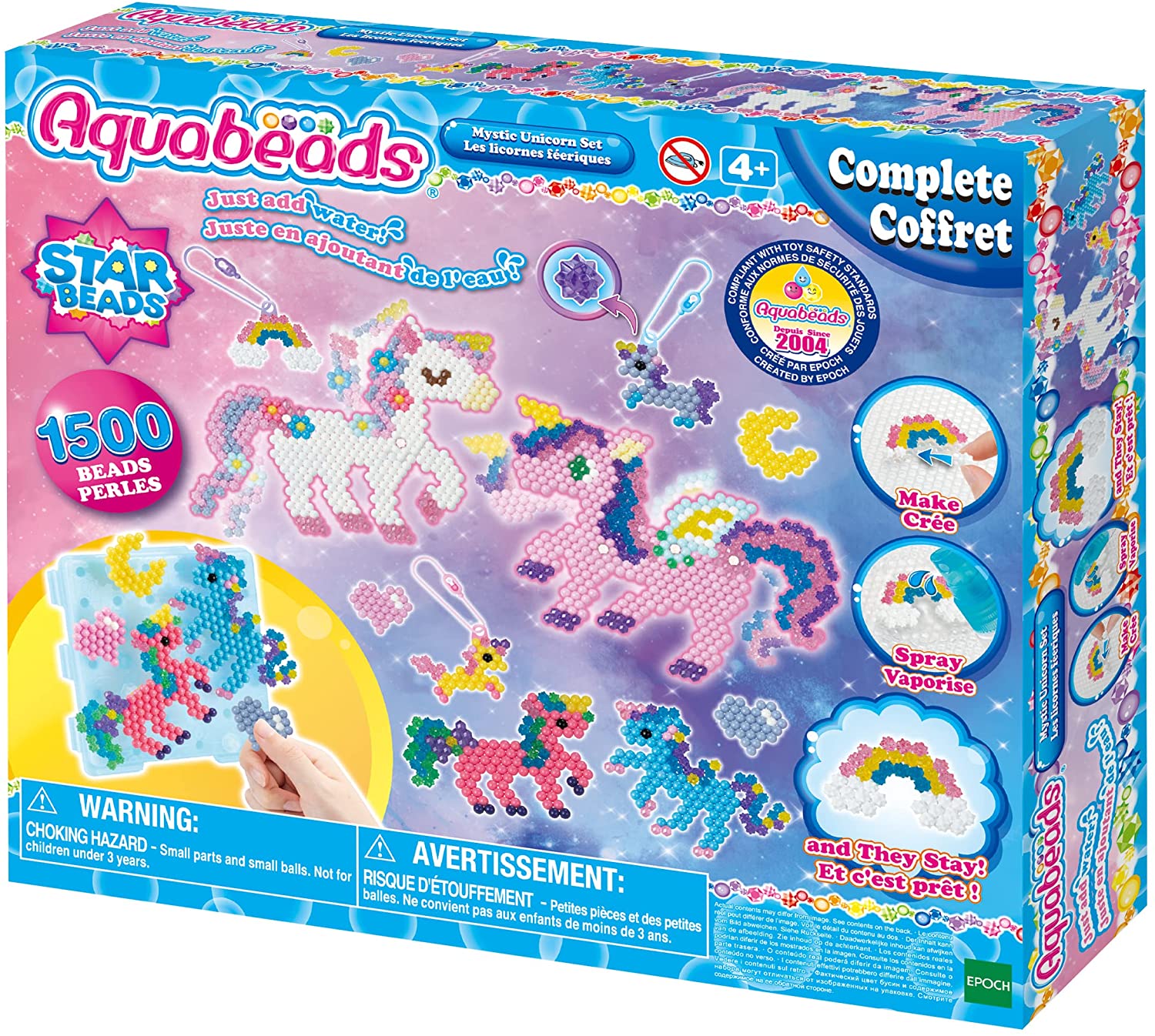 2912f4688381652c69a56a83b7e61d39 Aquabeads - Set Unicorno Mistici - immagine 1