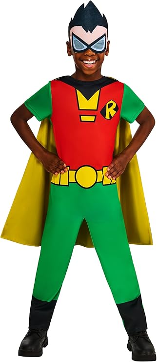2a3694a3e77d7626a5b0ffec6fed75f8 Rubie's Costume Robin Teen Titans Go - immagine 1